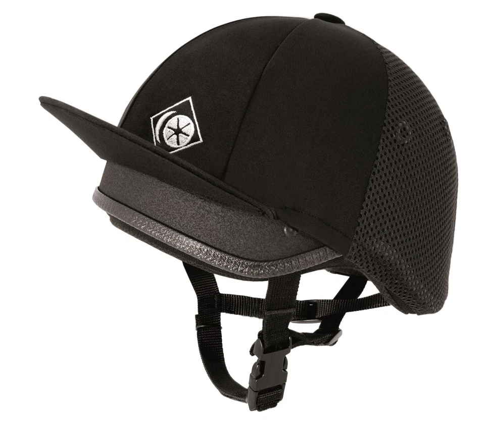 Charles Owen belüftete Hutabdeckung