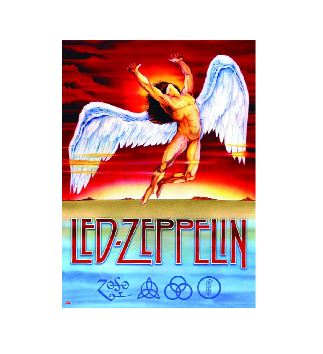 Icarus Bumper Sticker Vinyl Decal - 5 Inch Weatherproof Window Decal