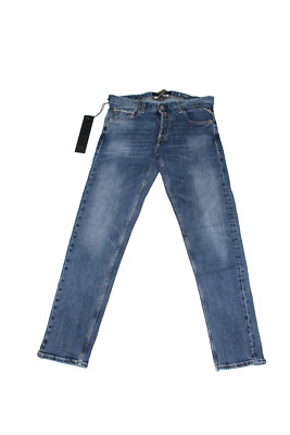 REPLAY Herren Jeans   Grover MCA972  - Straight Fit - W31 L30 - Top DENIM - BLAU