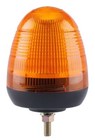 AMBER LENS LED FLASHING WARNING BEACON LIGHT KELSA BAR VAN TRUCK CAB TOP