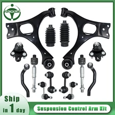 14pcs Suspension Kit Front Lower Control Arms Ball Joints For 06 -11 Honda Civic