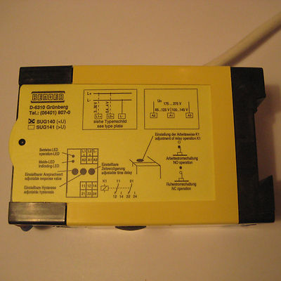 Relais De Protection Sous Tension Bender SUG 140 - Neuf (traces De Stockage), Testé