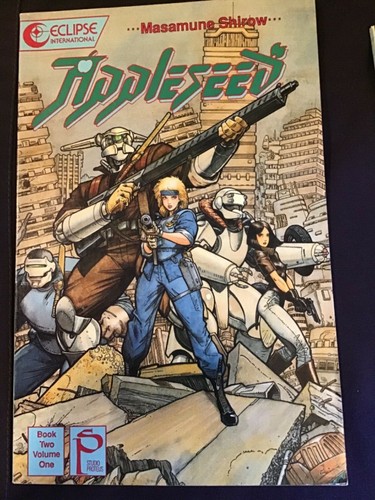 Eclipse International Appleseed Book Two Volumes 1,3 &4 Masamune Shirow 1989 - Imagen 3 de 5