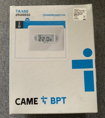 Came BPT Weißwand Digital Thermostat TA/450 69400020