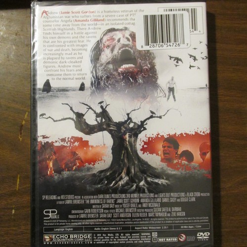 THE UNKINDNESS OF RAVENS~2020 NEW SEALED DVD~JAMIE SCOTT GORDON AMANDA GILLILAND - Picture 2 of 2