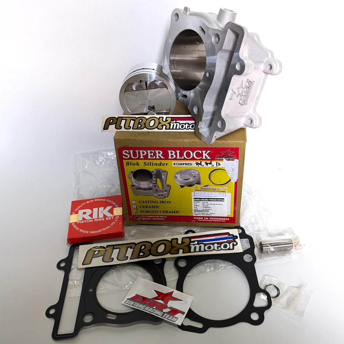 Suzuki GSX R125 S125 GSX125R Big Bore Kit Forging Piston 68mm