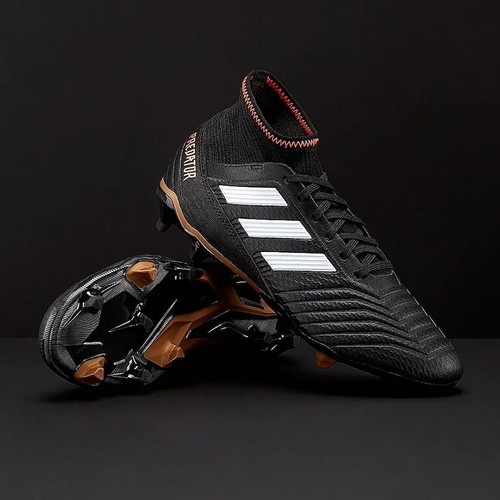 New Adidas Predator 18.3 FG Soccer Cleats Boots Black-White-Red Copa X  Nemeziz | eBay
