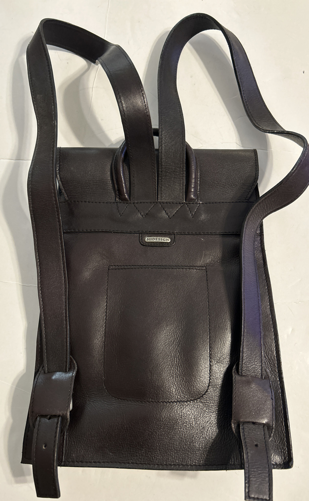 Hidesign Brown Leather Backpack - image 2