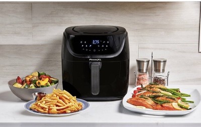   POWER XL 8QT Large Capacity 7-in-1 Vortex PRO Air Fryer - Black