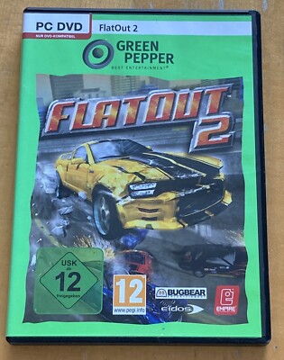 FLATOUT 2 - PC DVD-ROM - PC-Spiel - Adrenalin im Tank und Blei im Fuss! - USK 12
