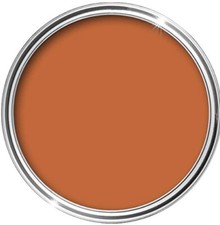 ⭐️1 LITRE TERRACOTTA SMOOTH MASONRY PAINT ⭐️UNBRANDED TIN - 1 COAT
