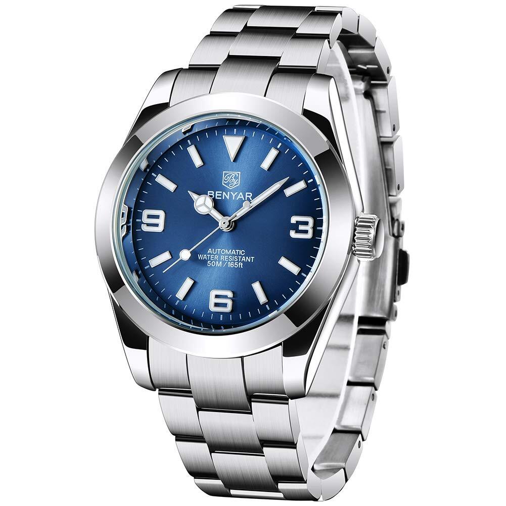 Benyar Elegante Armbanduhr Herren BENYAR Herren Elegante 41MM