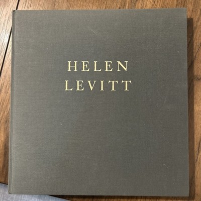 Helen Levitt Slide Show Photography Book First Edition 2008 Hardcover
