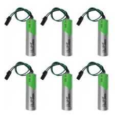 6PCS XL-060F 3.6V 2400MAH AA Battery Non-Rechargeable Battery for Smoke Detector