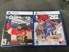 PS5 Game Lot NHL 26 NBA 2K26 play station 5 Stanley Cup finals