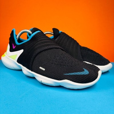 Nike Free RN Flyknit 3.0 Sneaker - UK11 - Schwarz - Guter Zustand