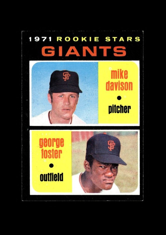 1971 Topps Set-Break #276 George Foster NR-MINT *GMCARDS*