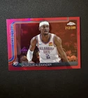 SHAI GILGEOUS-ALEXANDER 2025-26 TOPPS CHROME MAGENTA THUNDER /399 OKC MVP