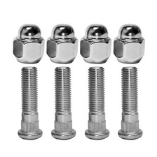 M12x1.5 Chrome Wheel Lug Stud Nut Set Compatible with Hyundai Sonata Elantra Tuc