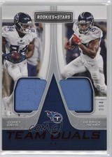 2019 Panini Rookies & Stars Team Duals /199 Corey Davis Derrick Henry 1q7k