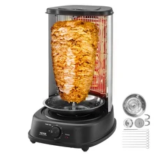 Shawarma Grill Machine, Vertical Chicken Shawarma Cooker Machine Countertop, Ele