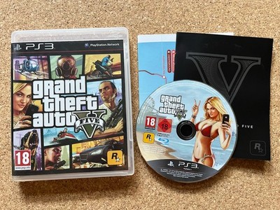 GTA 5 (PS3) | Komplett mit Handbuch & Karte | PAL