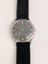 Vintage Lucien Piccard 14KT White Gold Men's Wristwatch, Approx. 32mm Case
