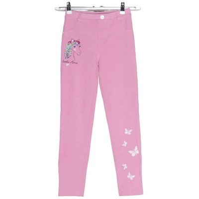 Kaxs by KappAhl, Leggings, Größe: 134, Pink, Baumwolle/Elasthan, Print #lqG