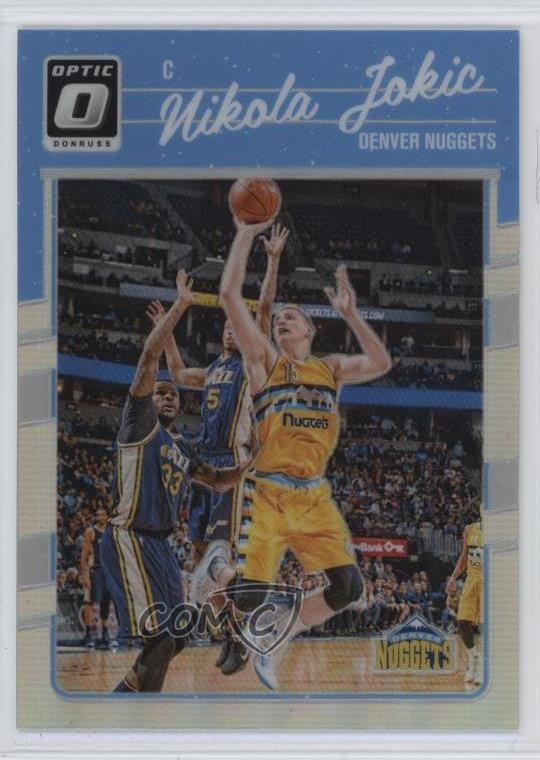 2016-17 Panini Donruss Optic Holo Silver Prizm Nikola Jokic #90 1o2