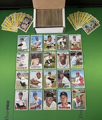 1967 Topps Baseball (300/609) Partial / Starter Set / Lot   Lower Grade