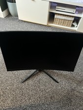 MSi LCD 3ea24 Curved Gaming Monitor. Black. Excellent Condition with both cables
