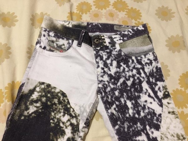 Women Diesel Jeans Multicolor Denim XS