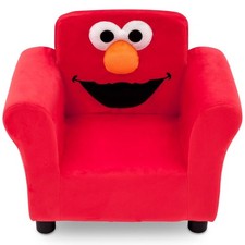 Sesame Street Elmo Kids Upholstered Chair by Delta Children