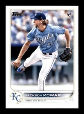 JACKSON KOWAR ⚾ 2022 Topps Series 1 #264 Kansas City Royals RC