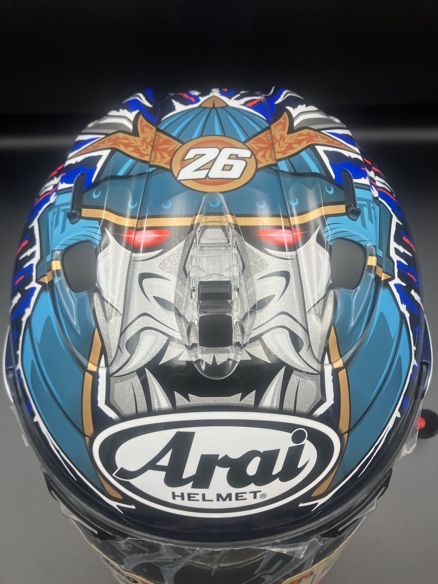 SOLD AS-IS】 Arai VZ-RAM PEDROSA SHOGUN Jet helmet M (57-58cm