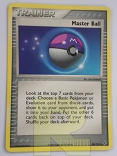 Master Ball® EX Deoxys 88/107® Uncommon® Pokemon® English® EX+ on eBay