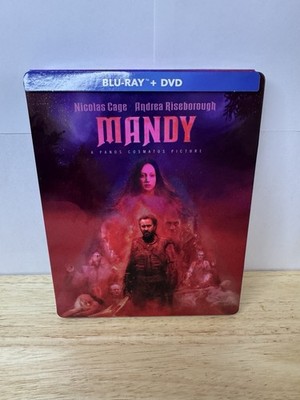 Mandy (2018) Blu-ray/DVD Steelbook   OOP