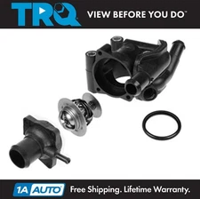 TRQ Water Outlet Housing & Thermostat Kit Set for Ford Focus Escape 2.0L