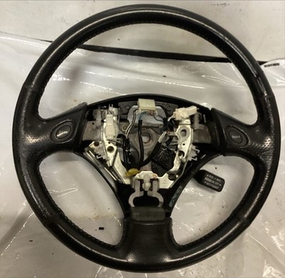 01-05 LEXUS GS300 BLACK LEATHER STEERING WHEEL OEM