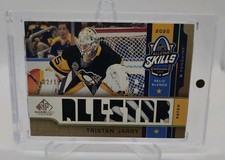 Tristan Jarry SP Game Used All-Star Skills Relic Blends 02/15