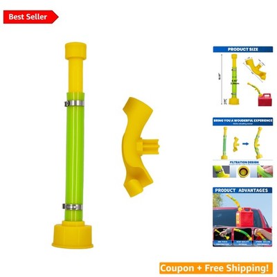 Versatile 11.75'' Gas Can Spout with Hose Bender   Fits Midwest & Scepter Cans