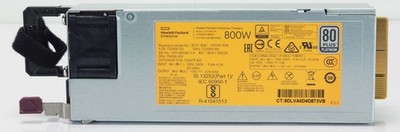 HPE HP HSTNS-PD41 800W Server Netzteil PSU Power Supply 723599-001 723600-101
