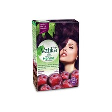 Vatika Henna Hair Colour Henna  Coffee 6x10g Sachet plum            