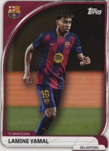 Panini 2025-26 Prizm FIFA Soccer Lamine Yamal Prizm #245 FC