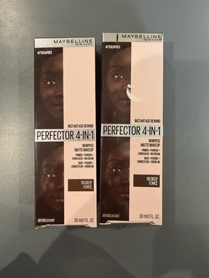 2Pk Maybelline Perfector Instant Age Rewind 4-In-1 Whipped Matte Makeup 05 Deep