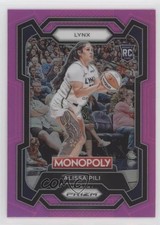 2024 Panini Prizm Monopoly WNBA Pink 45/149 Alissa Pili #72 Rookie RC 16n7