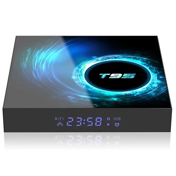 Box Multimedia  Android TV T95  8G ram + 128 G stockage  & compatible IPTV - Image 3 of 4