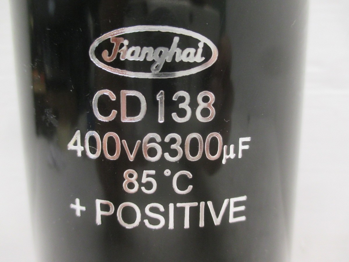 Jianghai CD138 400v 6300uF 85°C + Positive Capacitor | eBay