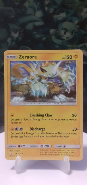 Zeraora [Cracked Ice] #60 (Unbroken Bonds (2019))
