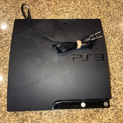 Sony PlayStation 3 Slim 160GB Console and Power Cord- Black